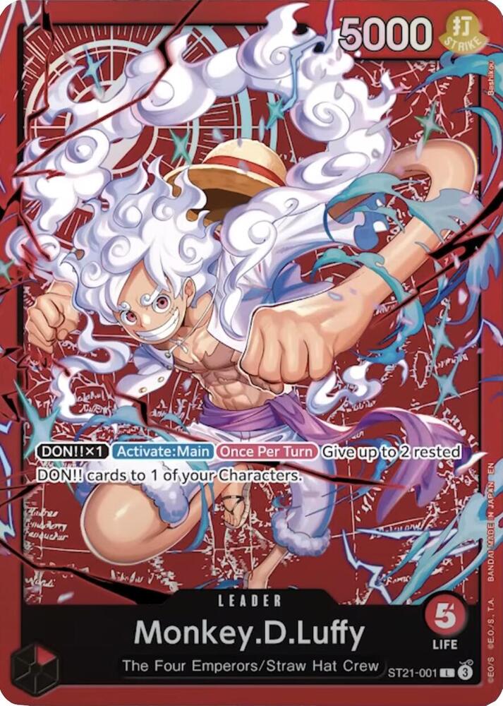 Monkey.D.Luffy - ST21-001 (Luffy Deck) (ST21-001) [Learn Together Deck Set]