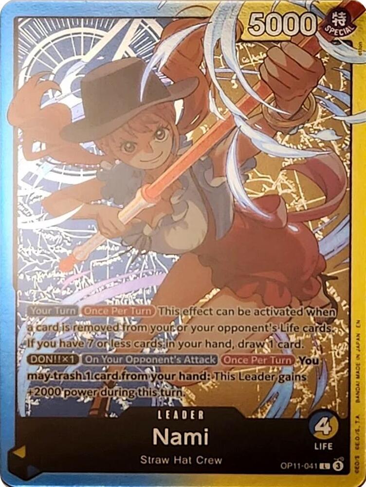 Nami - OP11-041 (Nami Deck) (OP11-041) [Learn Together Deck Set]