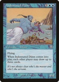 Indentured Djinn (85) [Mercadian Masques]