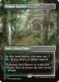 Temple Garden (Borderless) (351) [Lorwyn Eclipsed]