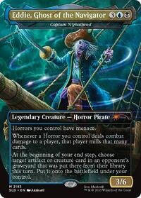 Eddie, Ghost of the Navigator - Captain N'ghathrod (2183) [Secret Lair Drop Series]