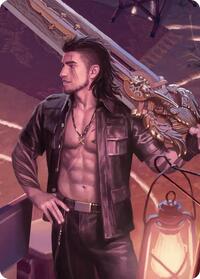 Warrior's Resolve Scene Art Card (24) [Art Series: FINAL FANTASY]