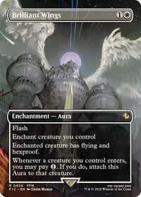 Brilliant Wings (Borderless) (454) [Commander: FINAL FANTASY]