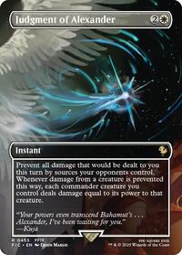 Judgment of Alexander (Borderless) (455) [Commander: FINAL FANTASY]
