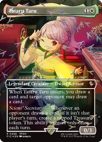 Tataru Taru (Borderless) (Chocobo Track Foil) (466) [Commander: FINAL FANTASY]