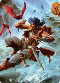 The Destined Thief Scene Art Card (5) [Art Series: FINAL FANTASY]