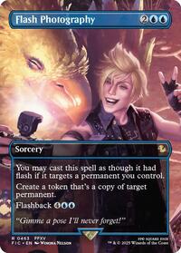 Flash Photography (Borderless) (463) [Commander: FINAL FANTASY]