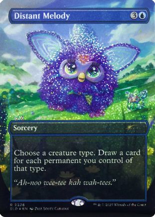 Distant Melody (2326) (Confetti Foil) (SLD-2326) - Secret Lair Drop Series Foil