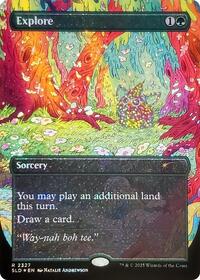 Explore (2327) (Confetti Foil) (2327) [Secret Lair Drop Series]