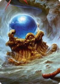 Chaos Shrine's Black Crystal Scene Art Card (4) [Art Series: FINAL FANTASY]