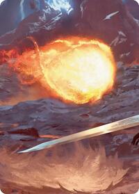 Duelist's Flame Scene Art Card (11) [Art Series: FINAL FANTASY]