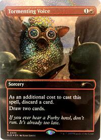 Tormenting Voice (Confetti Foil) (2334) [Secret Lair Drop Series]