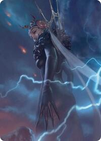 Edea, Possessed Sorceress Scene Art Card (7) [Art Series: FINAL FANTASY]