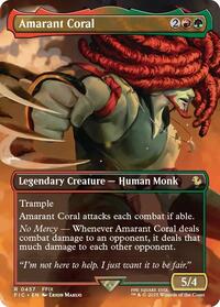 Amarant Coral (Borderless) (457) [Commander: FINAL FANTASY]