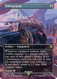 Fishing Gear (Borderless) (461) [Commander: FINAL FANTASY]