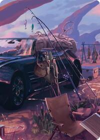 Fishing Gear Scene Art Card (20) [Art Series: FINAL FANTASY]