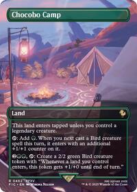 Chocobo Camp (Borderless) (462) [Commander: FINAL FANTASY]