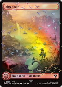 Mountain (Chocobo Track Foil) (481) [Commander: FINAL FANTASY]