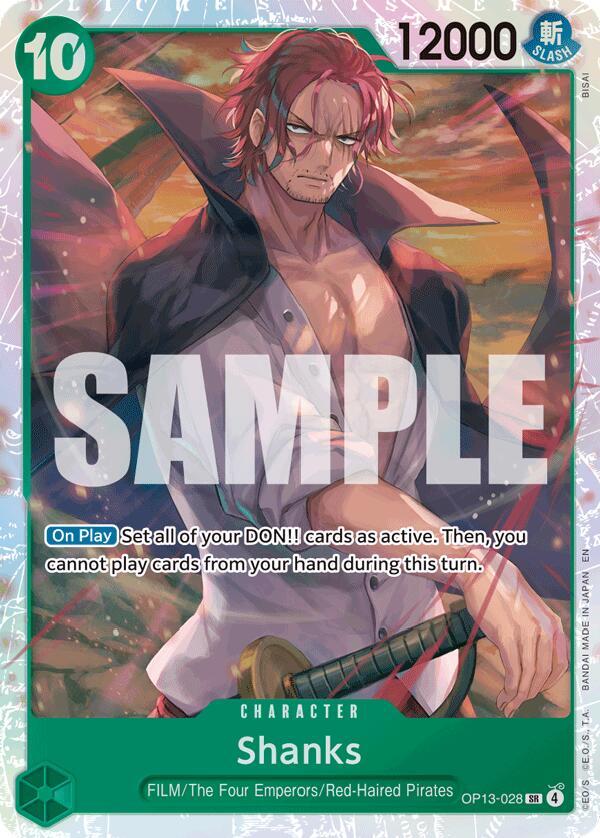 Shanks (028) (OP13-028) [Carrying On His Will]
