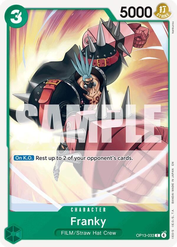 Franky (OP13-033) [Carrying On His Will]
