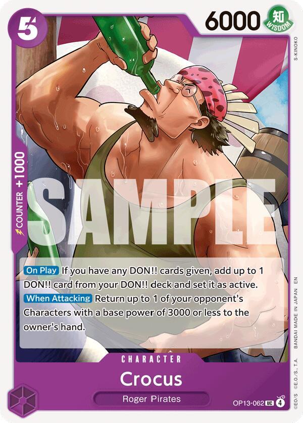 Crocus (OP13-062) [Carrying On His Will]
