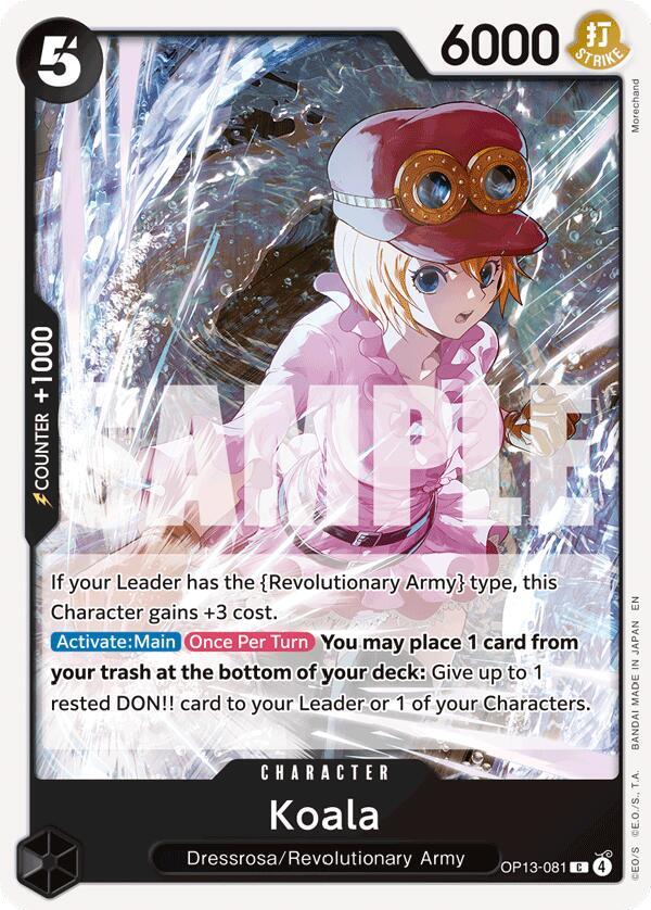 Koala (OP13-081) [Carrying On His Will]