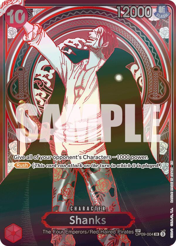 Shanks - OP09-004 (SP) (Silver) (OP09-004) [Carrying On His Will]