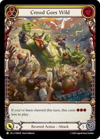 Crowd Goes Wild - FAB376 (FAB376) [Flesh and Blood: Promo Cards]