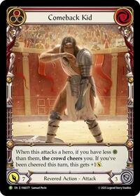 Comeback Kid (Red) - FAB377 (FAB377) [Flesh and Blood: Promo Cards]