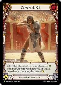 Comeback Kid (Yellow) - FAB378 (FAB378) [Flesh and Blood: Promo Cards]