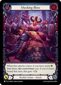 Mocking Blow (Blue) - FAB383 (FAB383) [Flesh and Blood: Promo Cards]