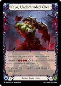 Kayo, Underhanded Cheat - HER148 (HER148) [Flesh and Blood: Promo Cards]