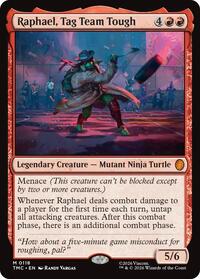 Raphael, Tag Team Tough (118) [Commander: Teenage Mutant Ninja Turtles]