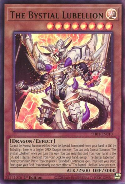 The Bystial Lubellion (CH01-EN010) [THE CHRONICLES DECK: The Fallen & The Virtuous (All-Foil Edition)]