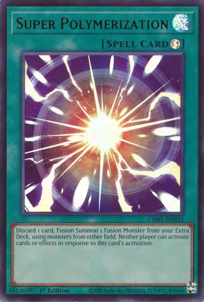 Super Polymerization (CH01-EN033) [THE CHRONICLES DECK: The Fallen & The Virtuous (All-Foil Edition)]