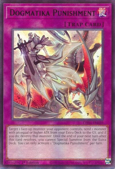 Dogmatika Punishment (CH01-EN039) [THE CHRONICLES DECK: The Fallen & The Virtuous (All-Foil Edition)]