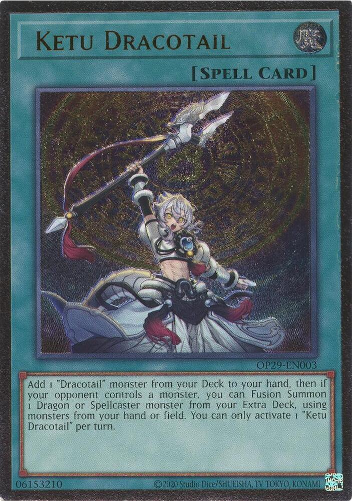 Ketu Dracotail (OP29-EN003) [OTS Tournament Pack 29]