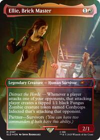 Ellie, Brick Master (Rainbow Foil) (2197) [Secret Lair Drop Series]
