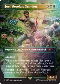 Joel, Resolute Survivor (Rainbow Foil) (2198) [Secret Lair Drop Series]