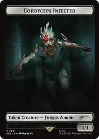 Cordyceps Infected Token (2201) (2201) [Secret Lair Drop Series]