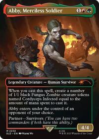 Abby, Merciless Soldier (2202) [Secret Lair Drop Series]