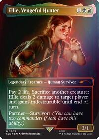 Ellie, Vengeful Hunter (Rainbow Foil) (2203) [Secret Lair Drop Series]