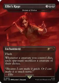 Ellie's Rage - Dictate of Erebos (2204) [Secret Lair Drop Series]