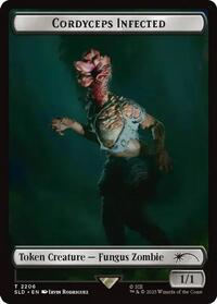 Cordyceps Infected Token (2206) (2206) [Secret Lair Drop Series]