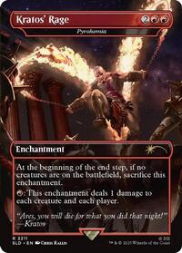 Kratos' Rage - Pyrohemia (2211) [Secret Lair Drop Series]