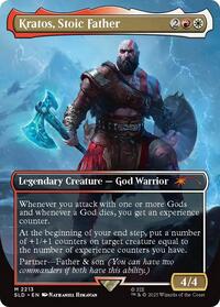 Kratos, Stoic Father (2213) [Secret Lair Drop Series]