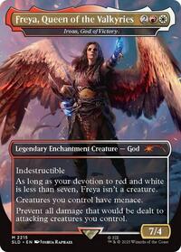 Freya, Queen of the Valkyries - Iroas, God of Victory (2215) [Secret Lair Drop Series]