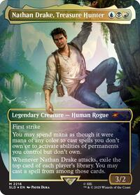 Nathan Drake, Treasure Hunter (Rainbow Foil) (2216) [Secret Lair Drop Series]