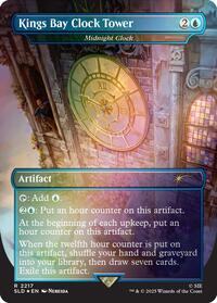 Kings Bay Clock Tower - Midnight Clock (Rainbow Foil) (2217) [Secret Lair Drop Series]