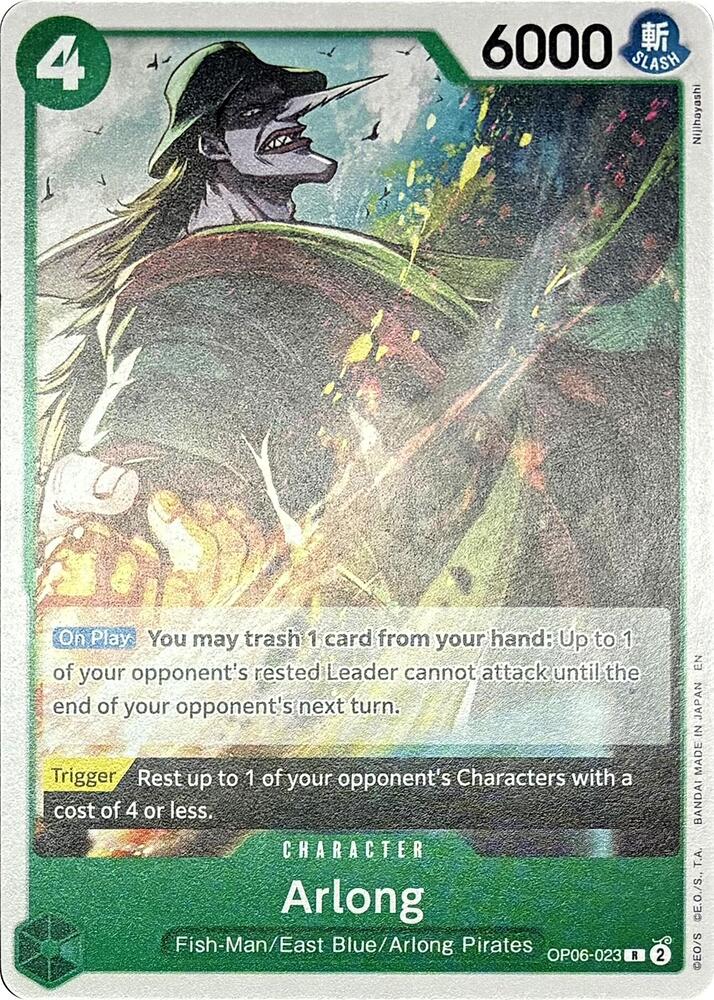 Arlong - OP06-023 (OP06-023) [Learn Together Deck Set]